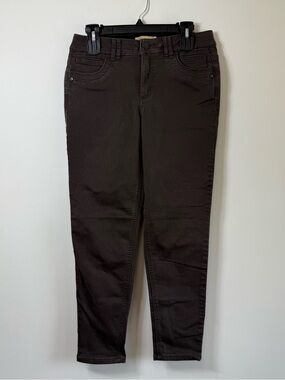 Democracy "Ab" Technology Stretch Skinny Jeans Washed Charcoal Size 8